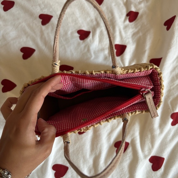 Cute Cherry Coquet Basket Bag - Picture 3 of 4